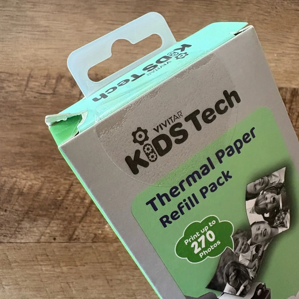 Vivitar Kids Tech Thermal Paper Refill Pack - White